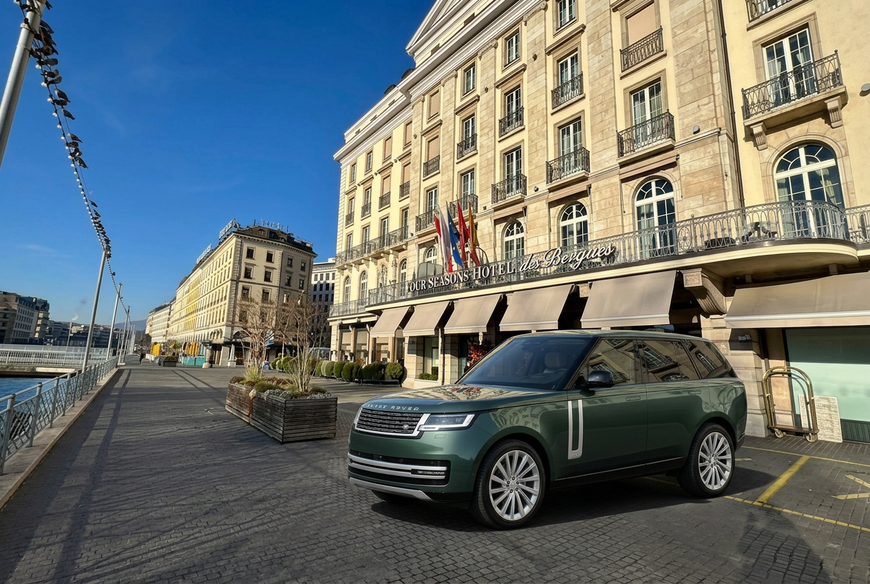 Range Rover HSE in Geneva, Switzerland