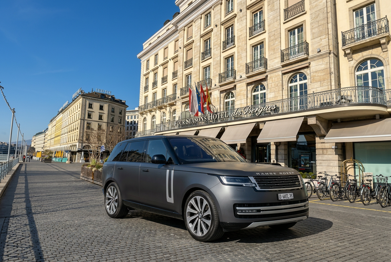Range Rover LWB in Geneva, Switzerland