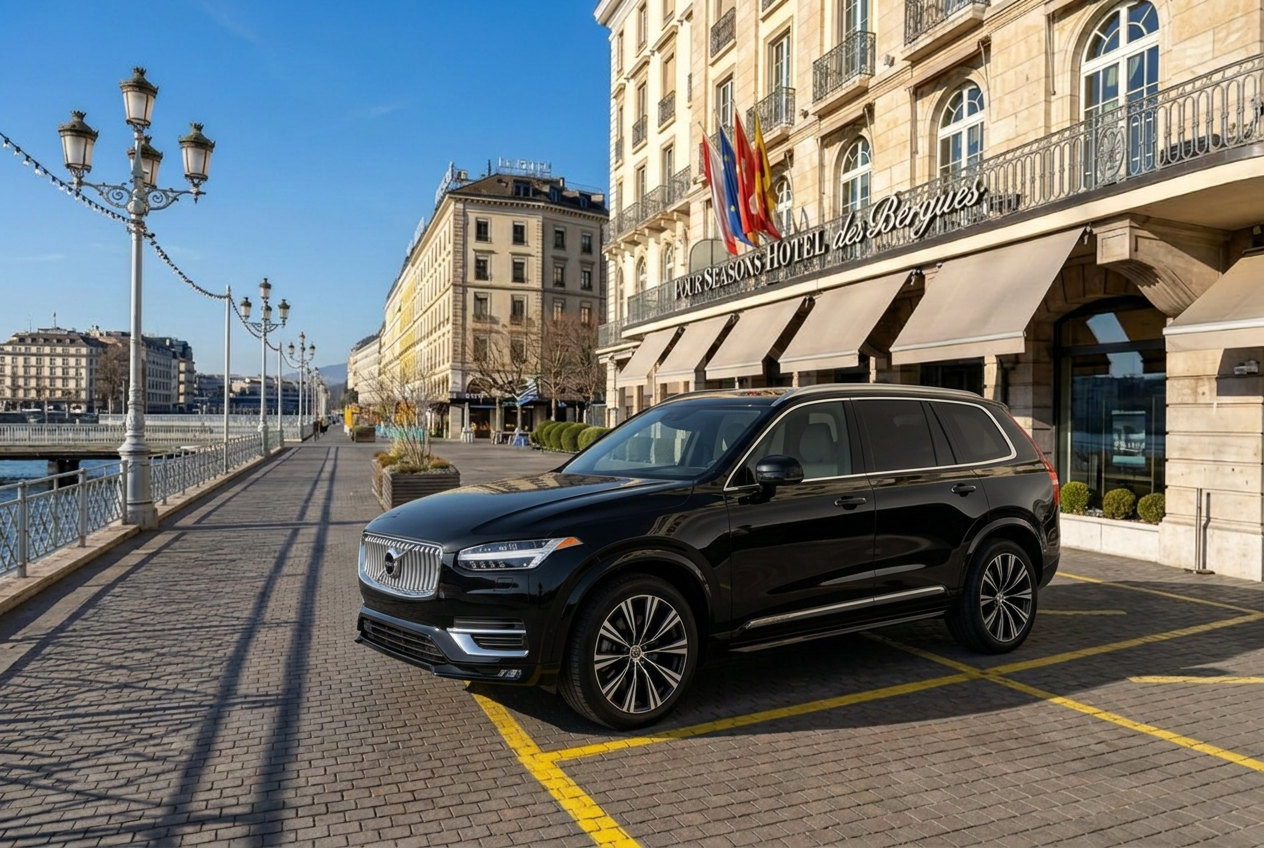 Volvo XC90 in Geneva, Switzerland