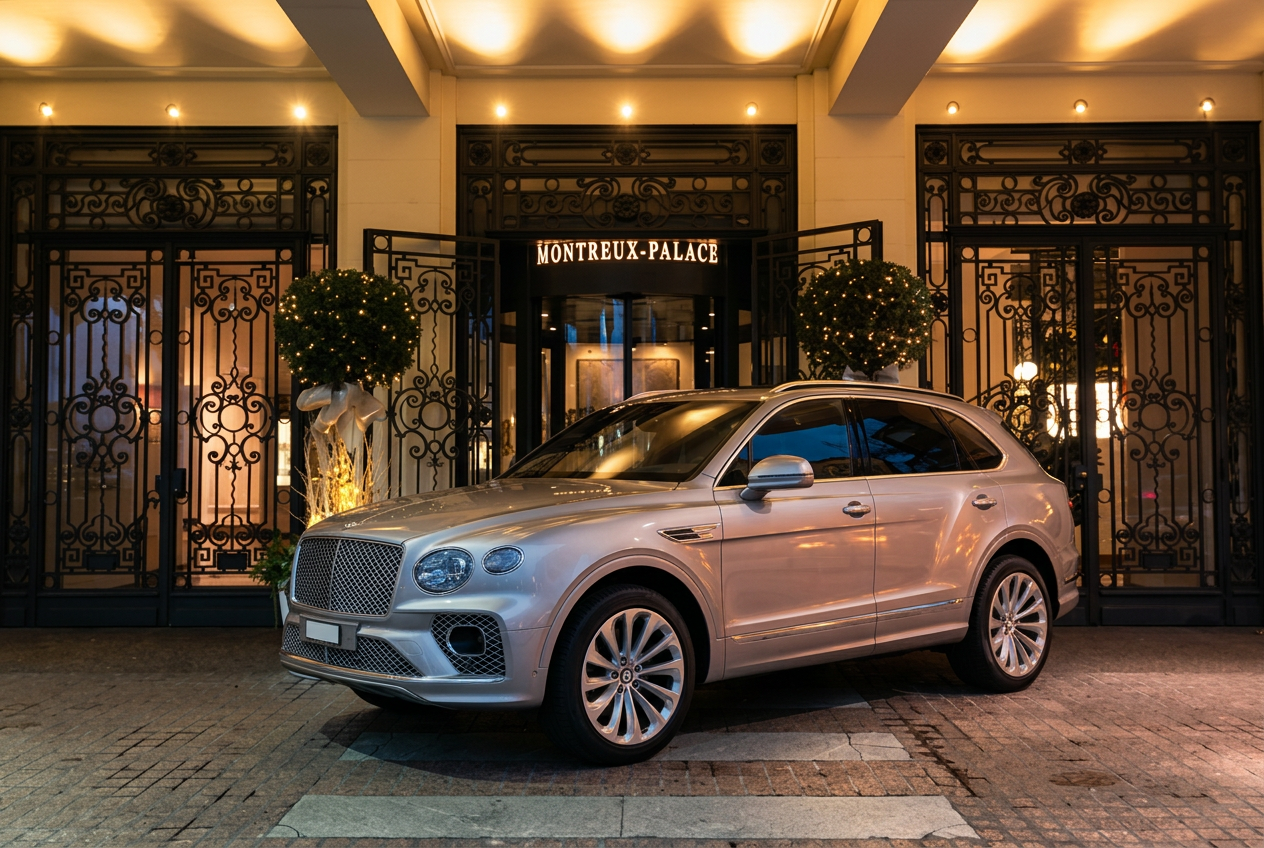 Bentley Bentayga in Montreux, Switzerland