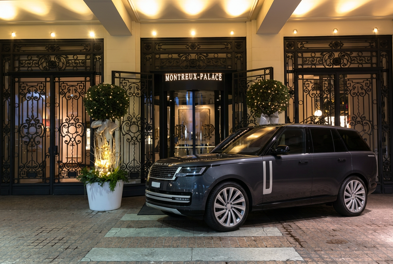 Range Rover LWB in Montreux, Switzerland
